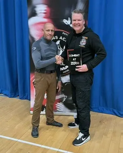 Craig Ridge pictured with Itay Gil